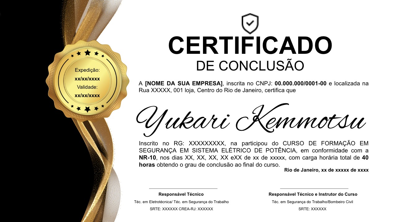 Certificados de NR página 3